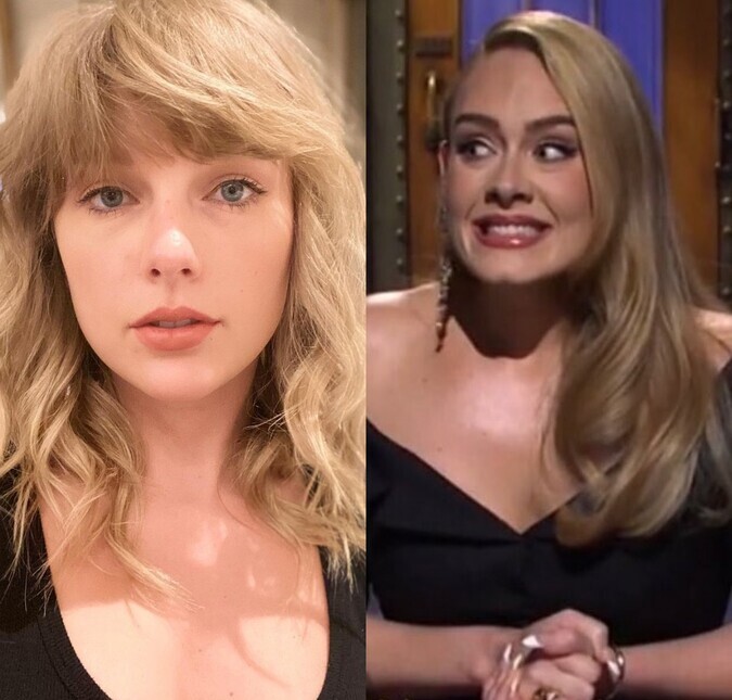 Taylor Swift e Adele registram música juntas; entenda!