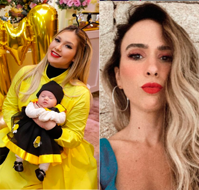 Tatá Werneck defende Virginia Fonseca após crítica sobre amamentação: <i>Sentiu a dor?</i>