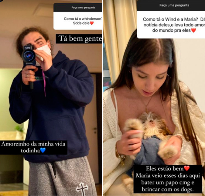 Sumido das redes sociais, Whindersson Nunes aparece com a irmã após morte do filho