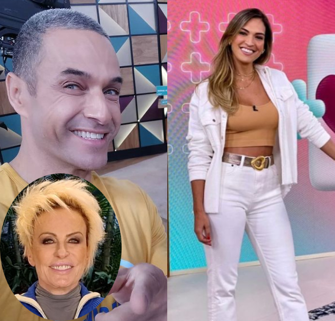 Na ausência de Ana Maria Braga, Fabrício Battaglini e Talitha Morete vão apresentar o <I>Mais Você</i>