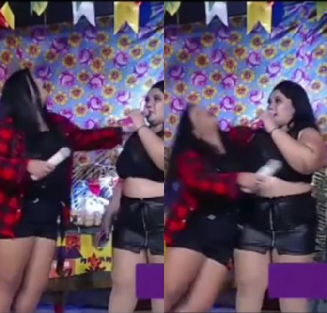 Cantora se pronuncia por continuar <i>live</i> após desmaio da amiga em vídeo viral: <i>- A galera tá ali vendo</i>