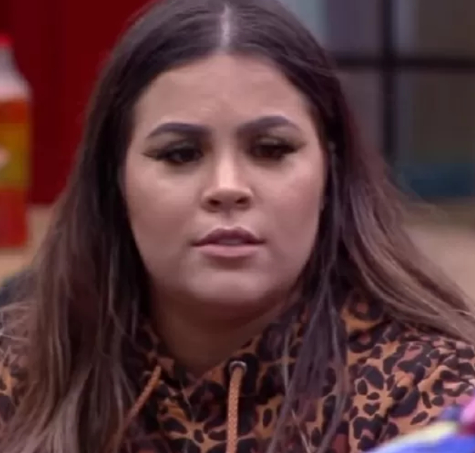 Mari Matarazzo enquadra Matheus Yurley após a DR da semana no <I>Power Couple Brasil</i>