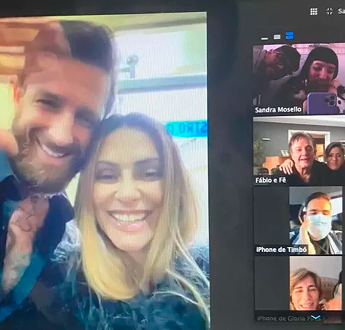 Em cerimônia virtual, Cleo se casa com Leandro D'Lucca; saiba mais!