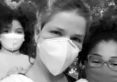 Samara Felippo revela que uma das filhas testou positivo para o novo coronavírus