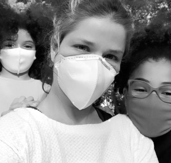 Samara Felippo revela que uma das filhas testou positivo para o novo coronavírus