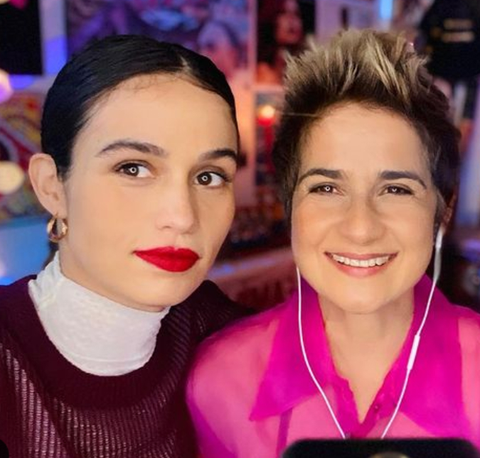 Nanda Costa pede conselhos de maternidade para Camila Pitanga, entenda!