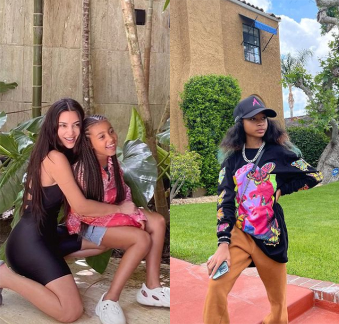 Kim Kardashian se envolve em briga com <i>rapper</i> mirim por uso indevido de imagens da filha, North West; entenda!