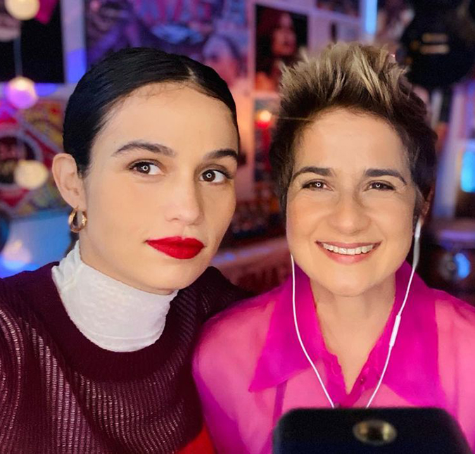 Lan Lanh revela que o pai soube da gravidez da esposa, Nanda Costa, pouco antes de morrer pela Covid-19: <I>Acho que acalmou o coração</i>