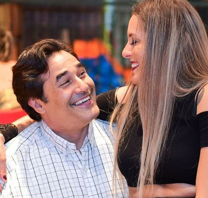 Esposa de Luciano Szafir, Luhanna Szafir agradece carinho do público e celebra melhora do ator: <I>O pior já passou</I>