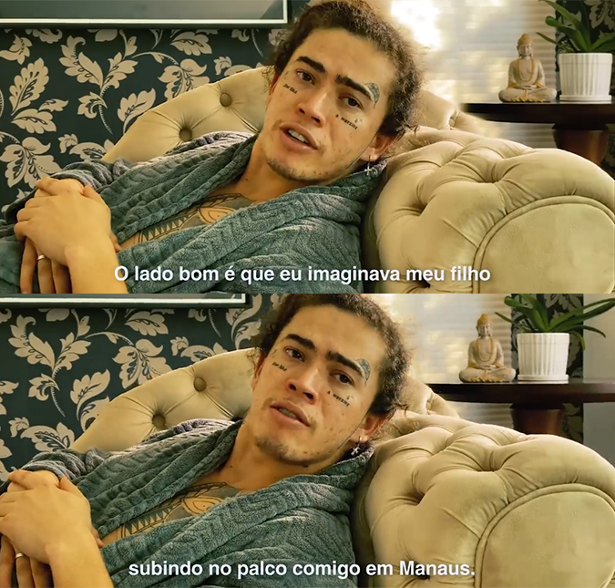 Whindersson Nunes publica vídeo sobre reflexões em que cita o filho, João Miguel: <I>- Imaginava ele subindo no palco comigo</I>