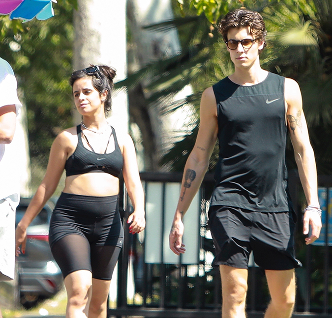 Após rebater críticas ao corpo, Camila Cabello se exercita com Shawn Mendes; saiba mais!