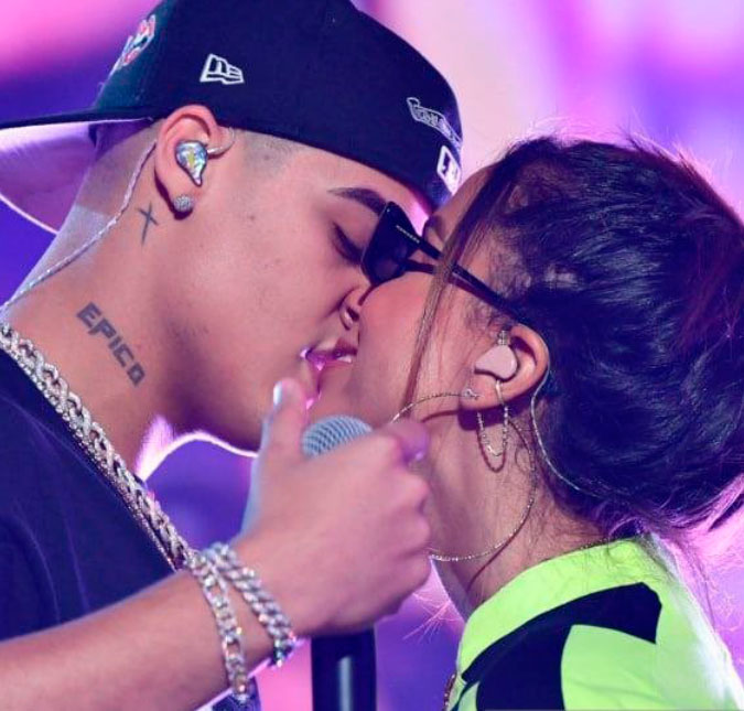 Anitta é flagrada aos beijos com Lunay em ensaio de premiação e acende rumores de separação
