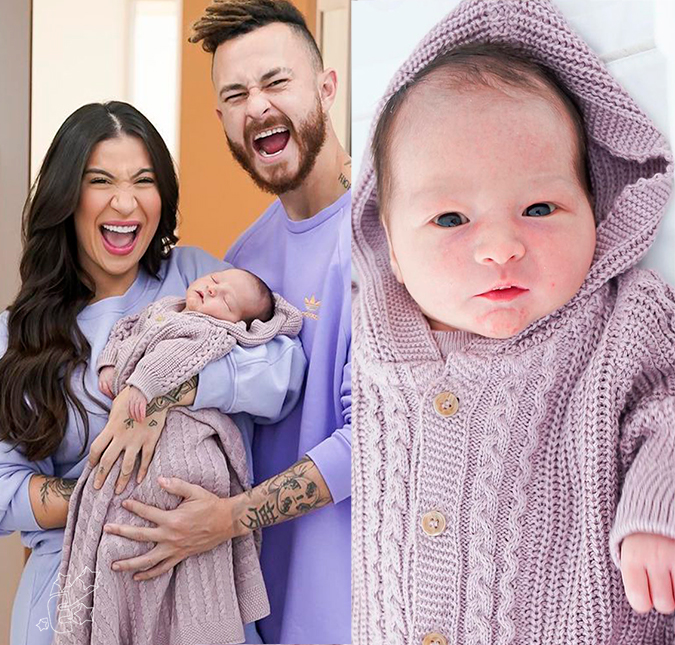 Bianca Andrade encanta a <i>web</i> ao mostrar rostinho do filho: <i>Olhinhos do papai</i>
