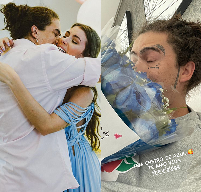 Whindersson Nunes ganha presente de Maria Lina Deggan em comemoração ao aniversário de namoro do casal, veja!