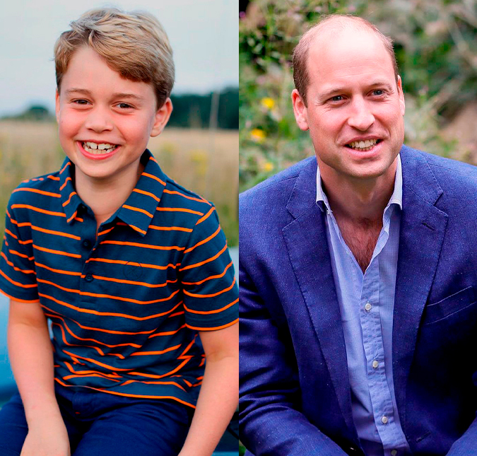 Príncipe George completa oito anos de idade - e internautas comentam foto tirada por Kate Middleton: <i>Ele se parece tanto com o pai</i>