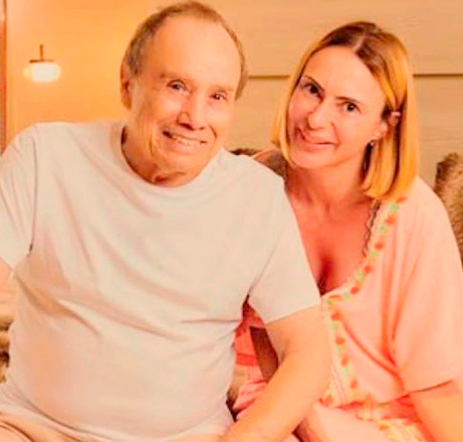Esposa de Stênio Garcia desmente boatos de que ator foi hospitalizado: <i>Ele está ótimo e treinando a semana toda</i>