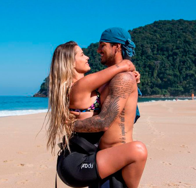 Yasmin Brunet manda mensagem para Gabriel Medina: <i>Queria muito estar aí</i>