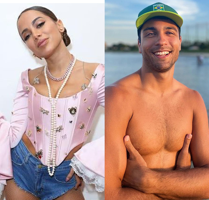 Anitta recebe resposta de atleta olímpico após comentar publicação do jogador: <i>Não brinca com o meu coração</i>