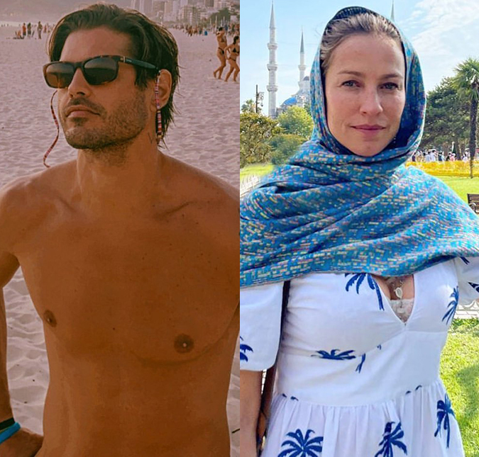 Dado Dolabella manda indireta para Luana Piovani ao rebater internauta: <i>Vai pra Portugal e fica falando mal de brasileiro</i>