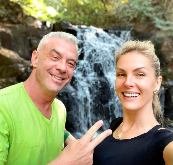 Ana Hickmann e marido fazem campanha para conscientização e prevenção do câncer