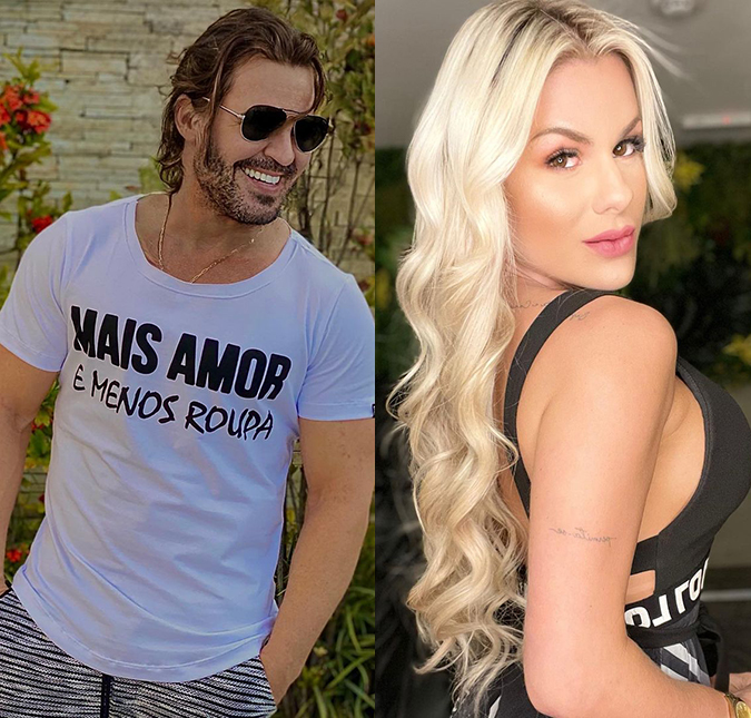 Após polêmica, Eduardo Costa e Mariana Polastreli assumem relacionamento nas redes sociais: <i>- Estamos juntos</i>
