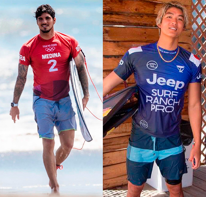 Surfista japonês tira sarro após vitória sobre Gabriel Medina e internautas rebatem: <i>Não se mete com a gente</i>