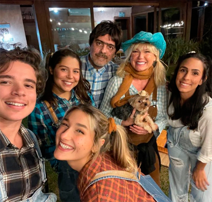 Sasha Meneghel celebra aniversário com festa junina na mansão de Xuxa e recebe homenagem de Luciano Szafir