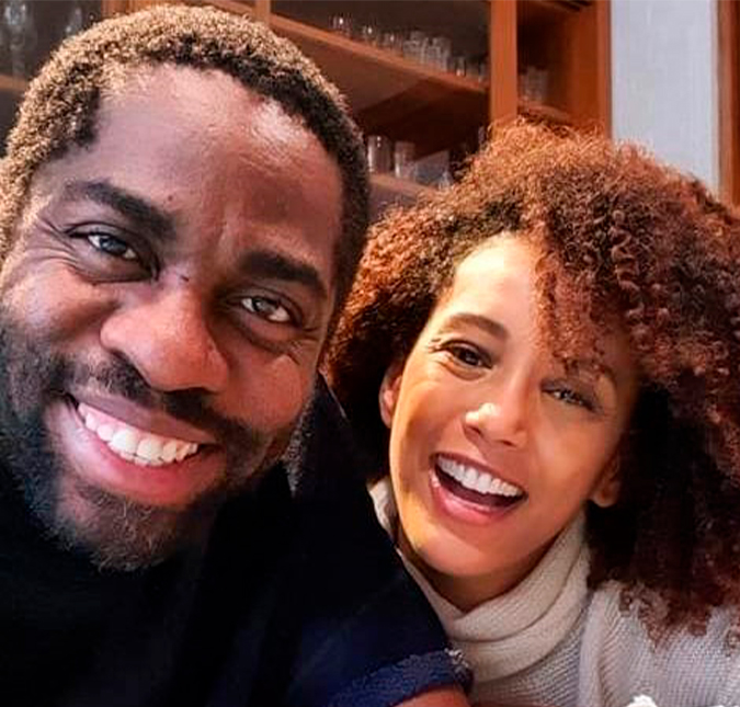 Taís Araújo fala sobre possibilidade de ter mais um filho: <i>- Até falei para o Lázaro, partiu o terceiro?</i>