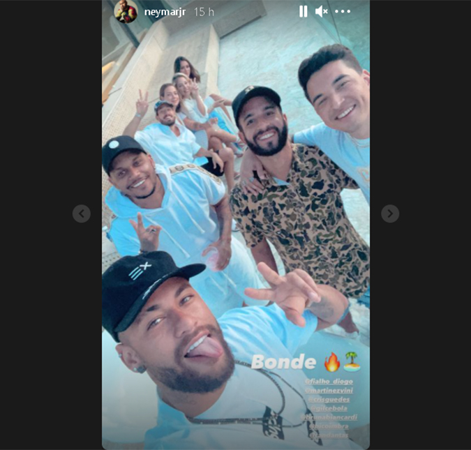 Após trocar carinhos em iate, Neymar posta foto com possível <i>affair</i> em Ibiza