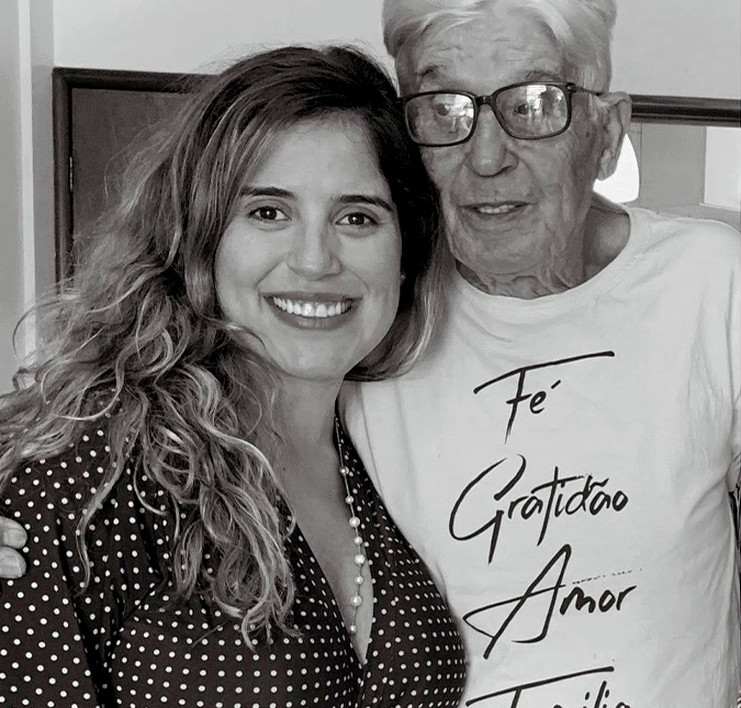 Camilla Camargo lamenta a morte do avô: <i>Esse Covid fez o que eu temia, levou você da gente</i>