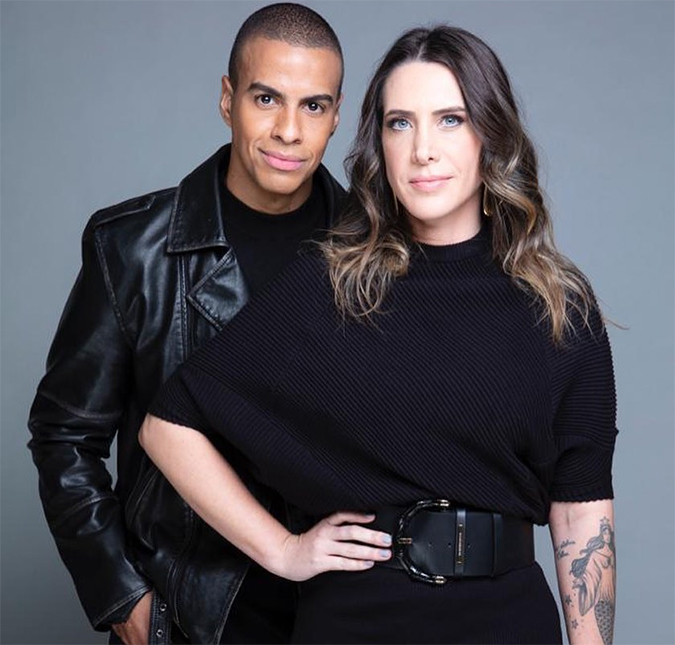 Namorada de Thiago Oliveira reage à <I>cantada</I> de Ana Maria Braga no repórter: <I>Que isso!!!</I>