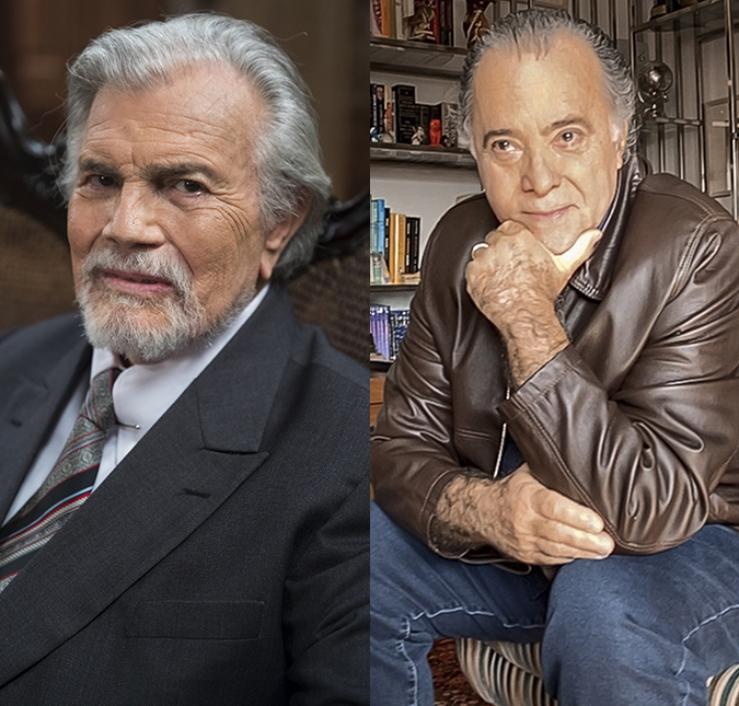Tony Ramos se emociona ao falar sobre a morte de Tarcísio Meira e possível reação de Glória Menezes: <I>- Ninguém supera isso</I>