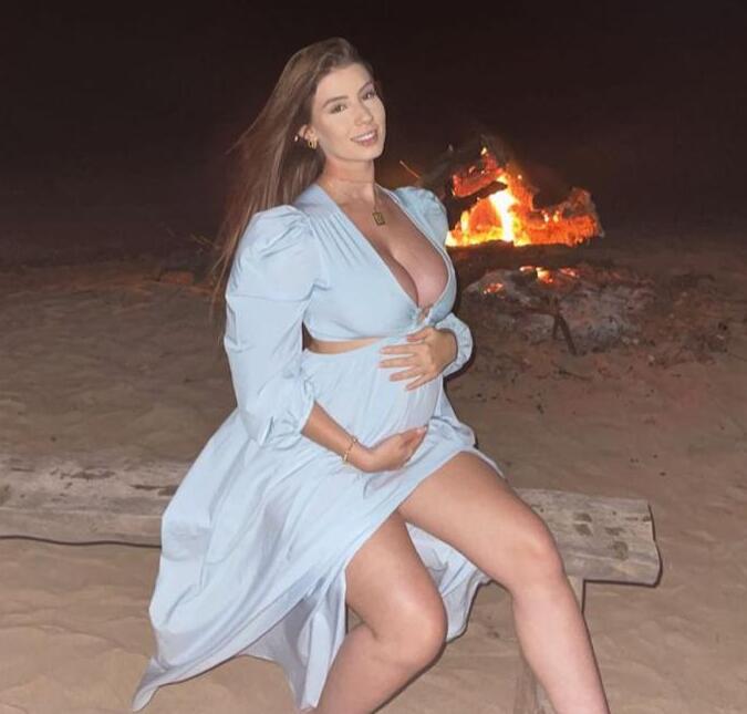 Maria Lina Deggan celebra <i>Dia da Gestante</i> e revela ataque de <i>haters: Só queria fama</i>