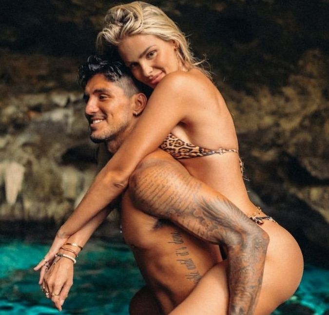 Yasmin Brunet fala sobre planos com Gabriel Medina e faz pouco caso de polêmicas: <i>Não ligo muito, chega a ser engraçado</i>
