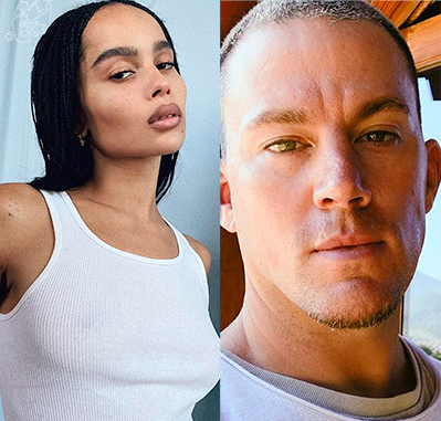 Em meio a rumores de romance, Zoë Kravitz e Channing Tatum são vistos durante passeio de bicicleta por Nova York