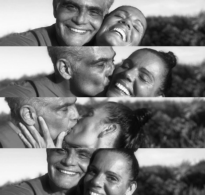 Mocita Fagundes posta foto homenageando o marido, Tarcísio Filho, no dia de seu aniversário