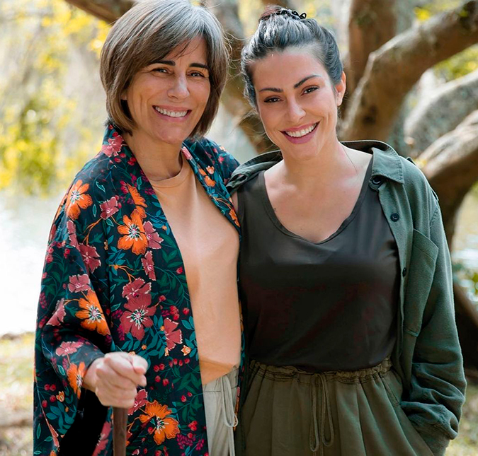 Seguidores de Gloria Pires ficam intrigados com comentário de marido de Cleo em publicação: <i>Parabéns, vovó</i>