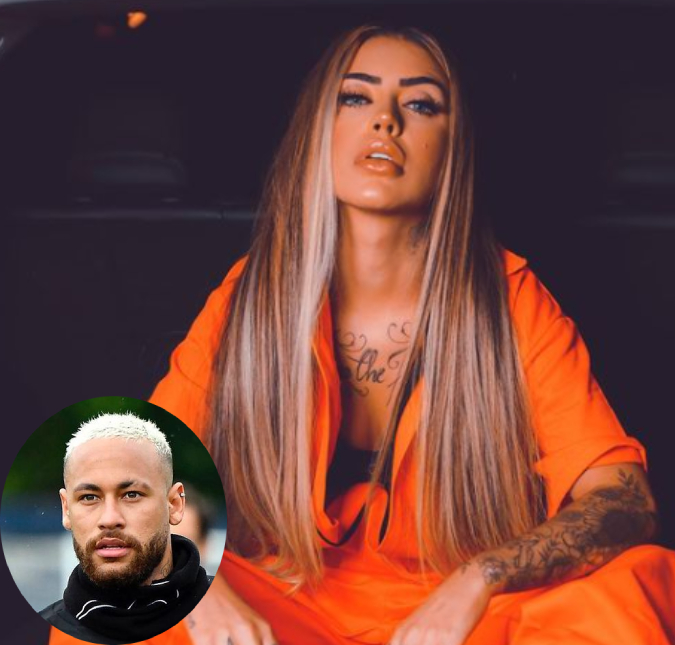 Após revelar que beijou Neymar Jr., Mc Mirella conta que isso era um segredo entre eles