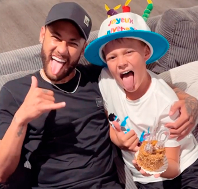 Neymar Jr. celebra aniversário do filho, Davi Lucca: <i>Parabéns, meu amor</i>
