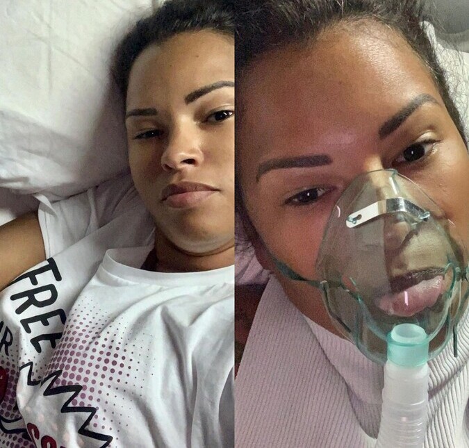 Ariadna Arantes relembra dias internada com Covid-19: <i>Achei que ia morrer</i>