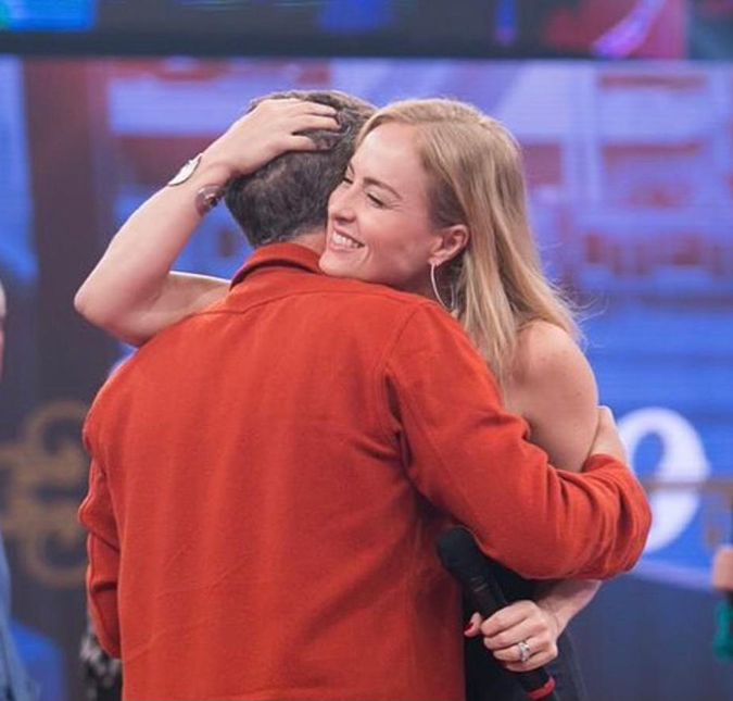 Angélica presta homenagem a Luciano Huck no último dia de <i>Caldeirão</i>