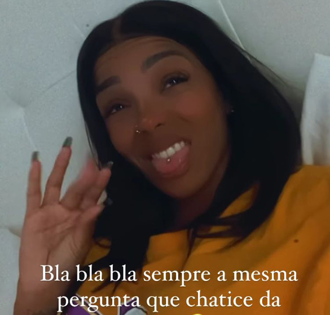 Brunna Gonçalves se irrita com pergunta de internauta sobre vida sexual com Ludmilla