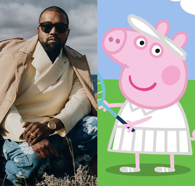 Kanye West é zoado por Peppa Pig após avaliação do novo álbum, <i>Donda</i>, entenda!