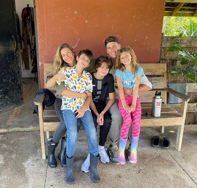 Marido de Gisele Bündchen compartilha carta que filha escreveu para <i>fada do dente</i>