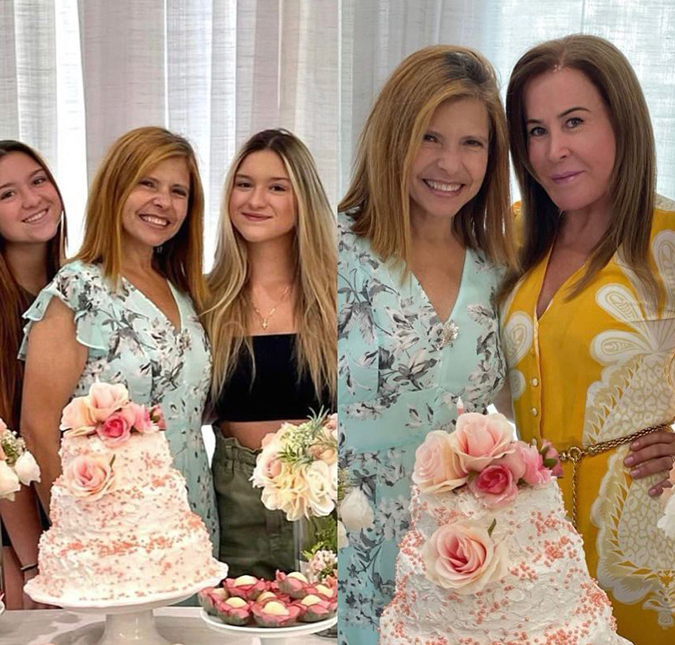 Rose Miriam, mãe dos filhos de Gugu Liberato, faz festa para comemorar 58 anos de idade