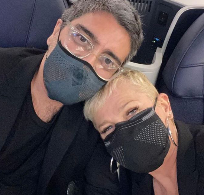 Xuxa Meneghel se declara para namorado, Junno Andrade: <i>Você me faz feliz</i>
