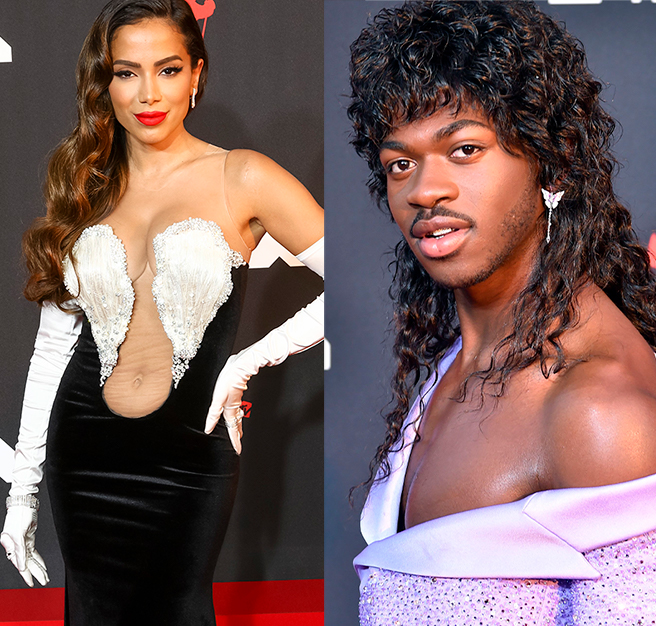 Após conversa no <i>VMA</i>, Anitta recebe elogio de Lil Nas X: <i>Rainha</i>