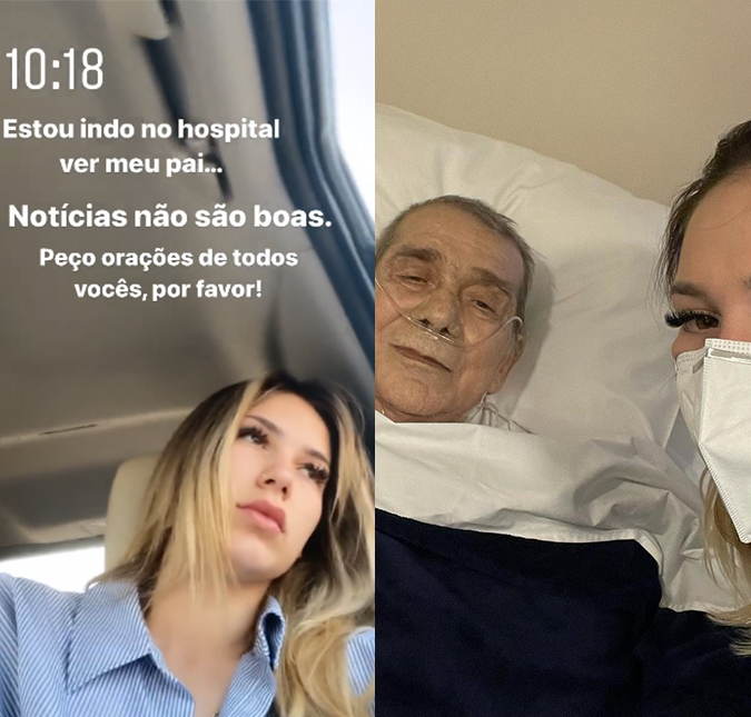 Virginia Fonseca vai às pressas para hospital após <I>notícias ruins</I> sobre estado de saúde do pai: <I>- Que seja feita a vontade de Deus</I>