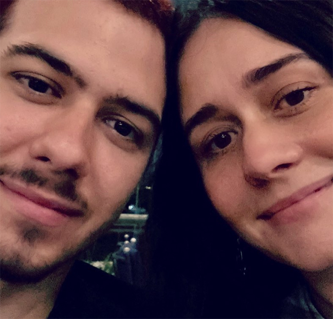 Alessandra Negrini compartilha foto rara com o filho Antonio, fruto de seu relacionamento com Murilo Benício; veja!
