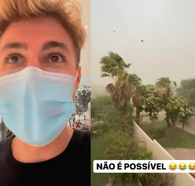 Rezende enfrenta tempestade de areia e dispara: <i>Não é possível</i>